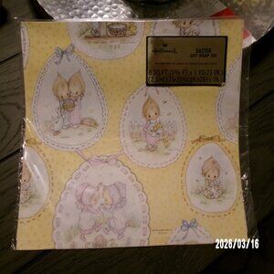 VINTAGE EASTER 1970’s Hallmark Betsy Clark Wrapping Paper, 2 Sheets***SEALED**